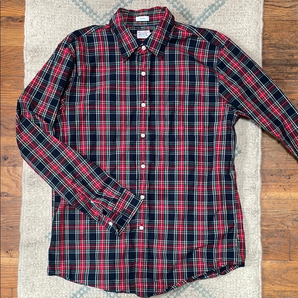 J. Crew Men's Plaid Shirt